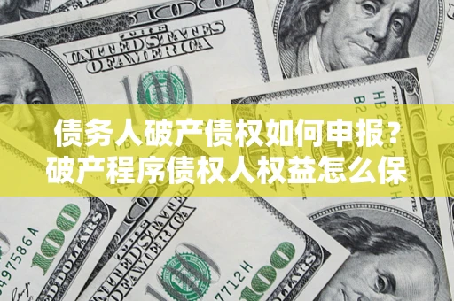 济南债务人破产债权如何申报？破产程序债权人权益怎么保障？