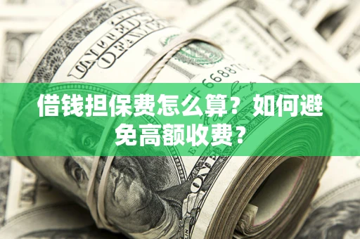 济南借钱担保费怎么算？如何避免高额收费？
